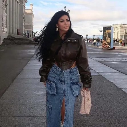 كارولين عزمي - الصورة من حسابها على إنستغرام