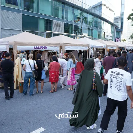 The Marketplace ينطلق في رابع أيام أسبوع دبي للتصميم بأجواء فنية نابضة بالحياة