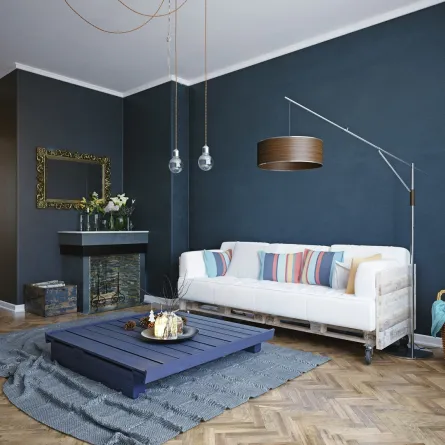 شقة مميزة بديكوراتها 