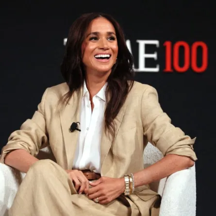 ميغان، دوقة ساسكس، في مركز لينكولن بمدينة نيويورك (Meghan, Duchess of Sussex مصدر الصورة Jemal Countess/Getty Images for TIME/AFP