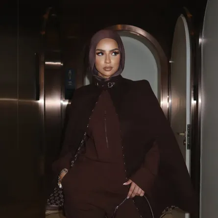 مدونة الموضة سهى طه - الصورة من حسابها على إنستغرام