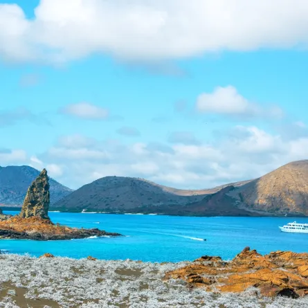 لقطة لخليج سوليفان في جزر غالاباغوس