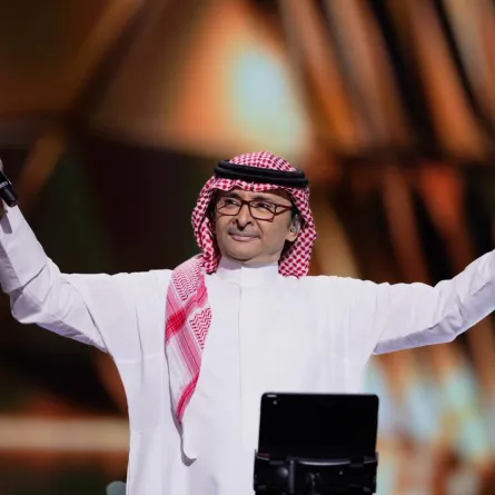 عبد المجيد عبدالله -الصورة من المركز الإعلامي لـ روتانا