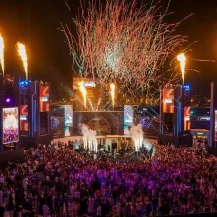  وتيرة الإقبال ارتغعت  بصورة ملحوظة على مناطق موسم الرياض