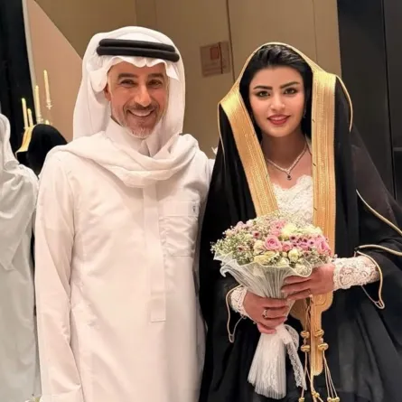 ميلا الزهراني وعبد المحسن النمر من كواليس مسلسل المرسى- الصورة من ستوري حسابها على إنستغرام