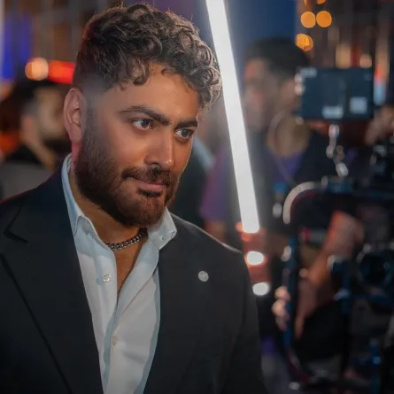 تامر حسني- الصورة من صفحته على فيسبوك