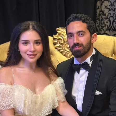 مي عز الدين واحمد تيمور - الصورة من حسابها على إنستغرام