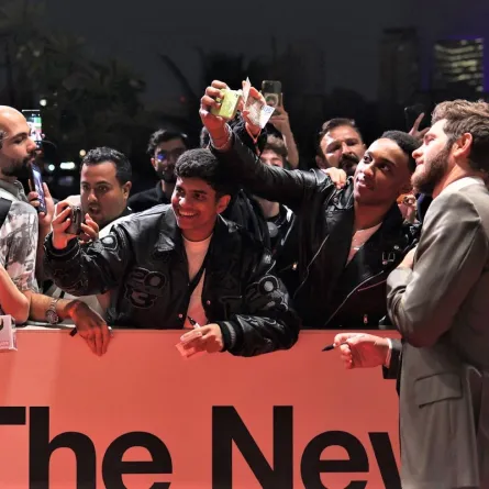 صورة للجماهير بالمهرجان- الصورة من المركز الإعلامي لمهرجان البحر الأحمر