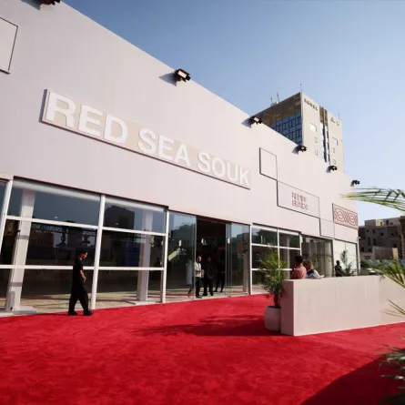 السجادة الحمراء بالمهرجان -الصورة من المركز الإعلامي لمهرجان البحر الأحمر السينمائي الدولي