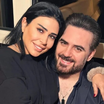 وائل جسار وزوجته ميراي مقدسي- الصورة من حسابها على إنستغرام