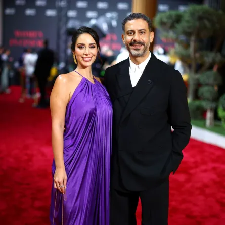 بسنت شوقي ومحمد فراج من مهرجان البحر الأحمر السينمائي - مصدر الصورة / Photo by Tim P. Whitby / Getty Images for The Red Sea / International Film Festival