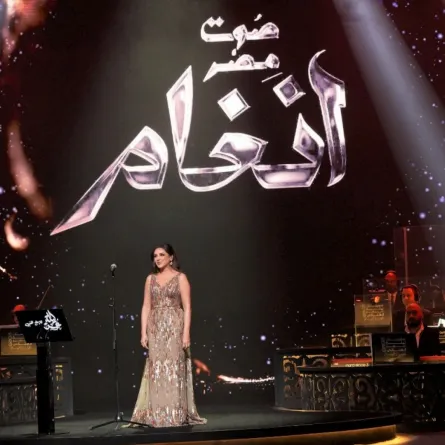 أنغام- الصورة من المركز الإعلامي لشركة ليلة عمر