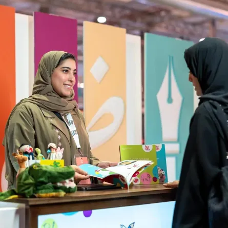 جناح هيئة الأدب والنشر والترجمة في معرض بيبان 2025 - الصورة من وكالة الأنباء السعودية "واس"