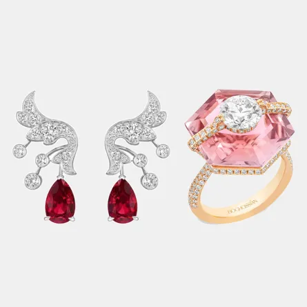 نصائح لتنسيق المجوهرات الملونة مع الفساتين