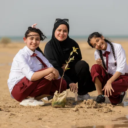 إطلاق أول مشتل مدرسي لأشجار المانغروف - الصورة من الموقع الرسمي لكاوست