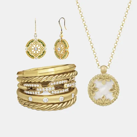 مجوهرات بصيحة التكديس الجيل زد