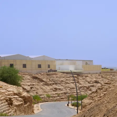 حي جاكس في الدرعية، حيث يقام بينالي الدرعية للفن المعاصر 2026. الصورة من مؤسسة بينالي الدرعية