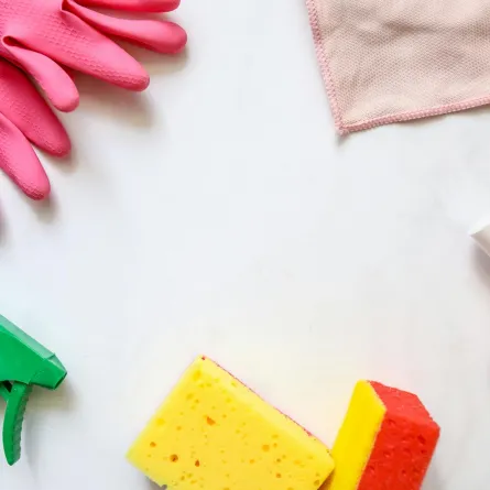 تنظيف المنزل