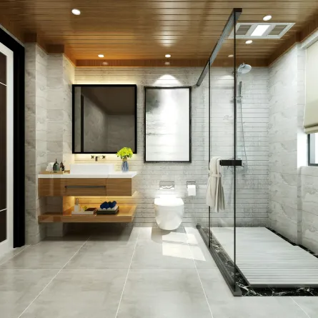 تنظيف مقصورة الاستحمام