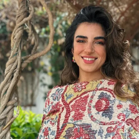 نور الخضراء- الصورة من حسابها على إنستغرام