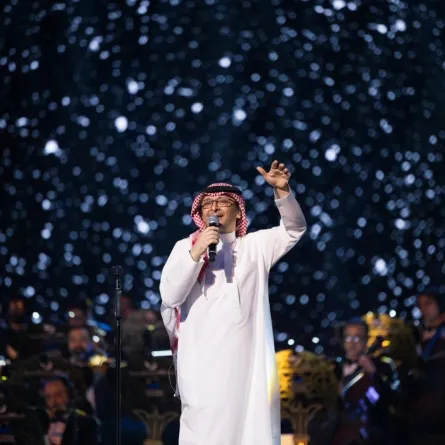 عبد المجيد عبدالله -الصورة  من المركز الإعلامي لـ روتانا