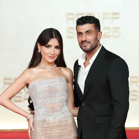  محمد سامي وزوجته مي عمر من مهرجان البحر الأحمر السينمائي- مصدر الصورة Daniele Venturelli/Getty Images for The Red Sea International Film Festival
