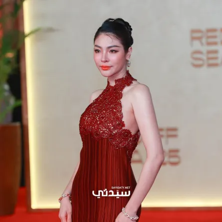 فاي بيرايا Faye Peraya من افتتاح مهرجان البحر الأحمر السينمائي. صورة خاصة لسيدتي تصوير :عدنان مهدلي