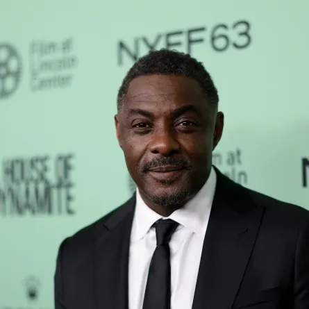 إدريس ألبا في نيويورك ( Idris Elba in New York ). مصدر الصورة: Dimitrios Kambouris / GETTY IMAGES NORTH AMERICA / Getty Images via AFP