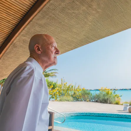 نورمان فوستر في رحاب وجهة "البحر الأحمر"- الصورة من المركز الإعلامي