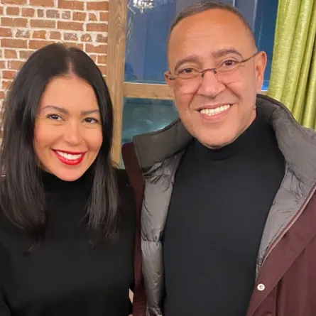 لقاء الخميسي وأشرف عبد الباقي - الصورة من حساب لقاء الخميسي على إنستغرام