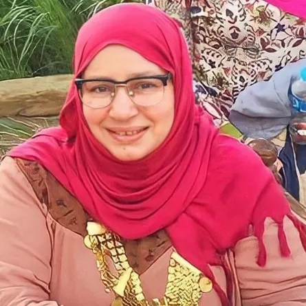 عبلة كامل - الصورة من حساب عبلة كامل على إنستغرام