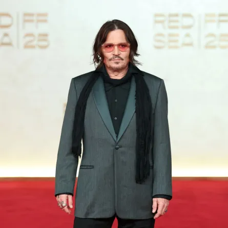 جوني ديب johnny depp من مهرجان البحر الأحمر السينمائي 2025. مصدر الصورة:  Daniele Venturelli/Getty Images for The Red Sea International Film Festival