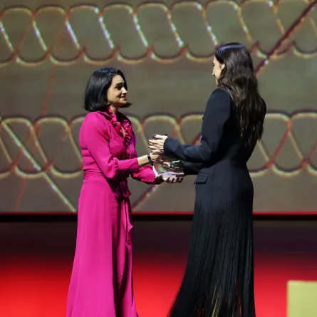 تكريم عهد كامل - Photo by Daniele Venturelli / Getty Images for The Red Sea International Film Festival