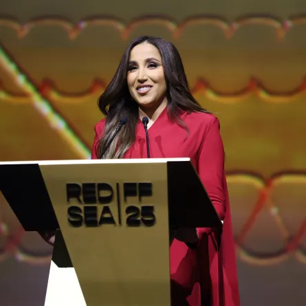 جمانا الراشد رئيسة مجلس أمناء مؤسسة البحر الأحمر السينمائي - مصدر الصورة Daniele Venturelli/Getty Images for The Red Sea International Film Festival