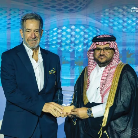 قطار الرياض يحصد جائزة كوموشن العالمية - الصورة من حساب الهيئة الملكية لمدينة الرياض على إكس