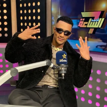 محمد رمضان - الصورة من المكتب الإعلامي لاذاعة نجوم اف ام