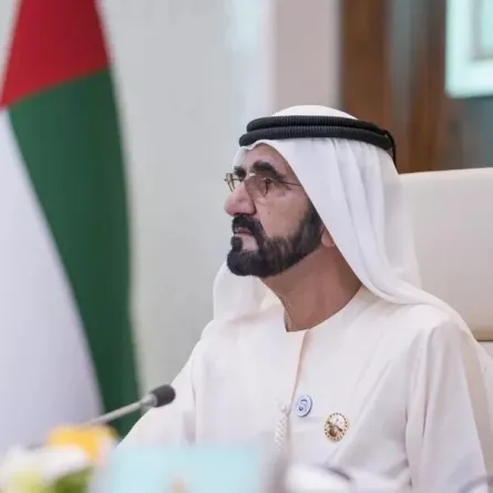 الشيخ محمد بن راشد آل مكتوم. الصورة من وكالة الأنباء الإماراتية "وام"