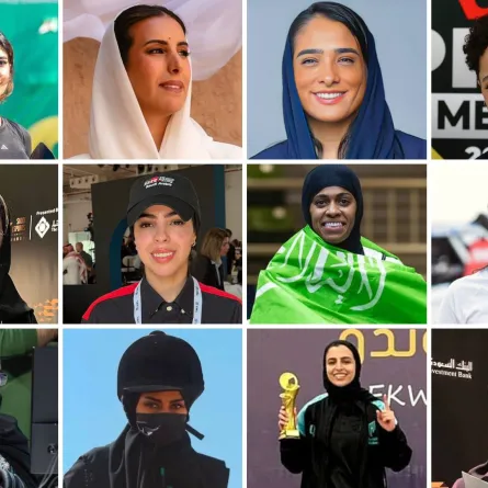 إنجازات السعوديات الرياضية في 2025