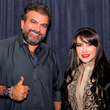 مناف عبد ال وهدى حسين- الصورة من حسابه على الانستغرام