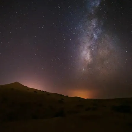 اعتماد صحراء النفود الكبير من الجمعية الدولية للسماء المظلمة. الصورة من وكالة الأنباء السعودية "واس" 