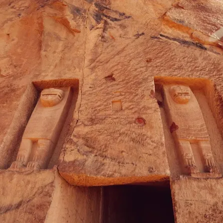 الاكتشافات الأثرية الجديدة في العلا. الصورة من وكالة الأنباء السعودية "واس"