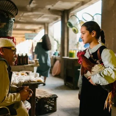 صورة من فيلم كعكة الرئيس- الصورة من حساب المخرج حسن هادي عبر إنستغرام