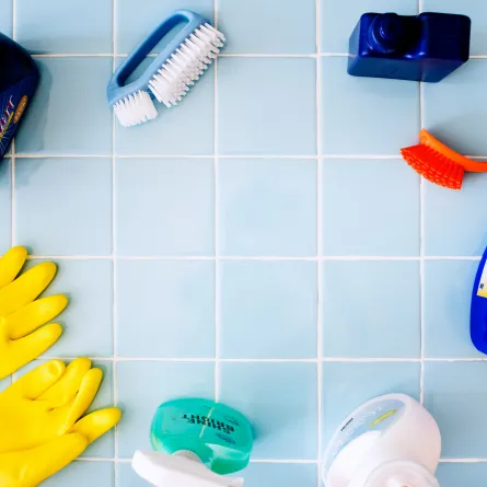 تنظيف المنزل