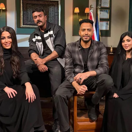 أبطال مسلسل فهد البطل- الصورة من حساب عصام السقا على إنستغرام