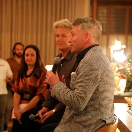 الشيف رامزي مع دانيال وينر