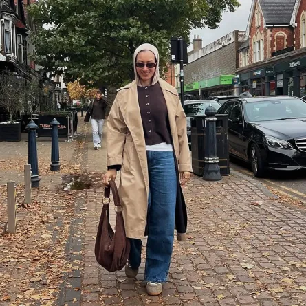 مدونة الموضة دينا الخادم - الصورة من حسابها على إنستغرام