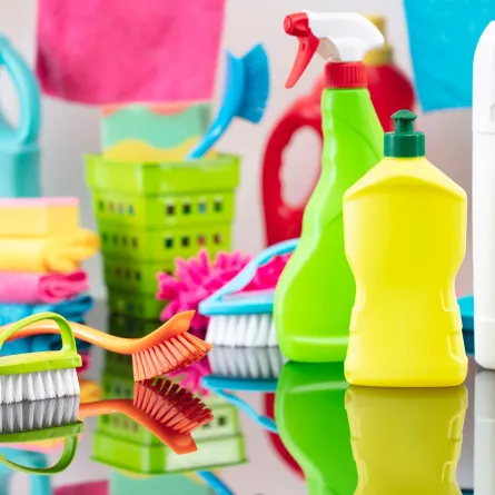 تنظيف المنزل