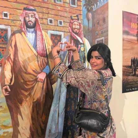 ميلا الزهراني- الصورة  خاصة بسيدتي  من تصوير زكية البلوشي