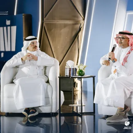  ندوة "مستقبل المكتبات والمتاحف: من الحفظ إلى التفاعل الرقمي" بمعرض جدة للكتاب 2025 - الصورة من حساب معارض الكتاب في السعودية على منصة إكس