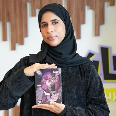 فنانة سعودية تحصد الميدالية الفضّية في المسابقة اليابانية الدولية للمانجا